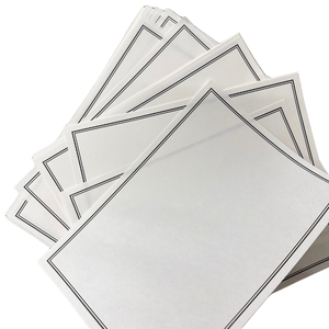Cartes de vœux A4 sérigraphiées avec logo/design graphique personnalisé pour mariage et correspondance, notes d'amour manuscrites - Product Image 6