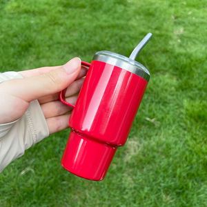 Vaso de Vidrio Personalizado con Logotipo, Color Macaron, Sublimado, Mini Vaso de 3oz con Asa para Fiestas de Cumpleaños y Bares - Product Image 3