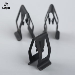 คลิปยึดคอนโซลหน้ารถยนต์อเนกประสงค์  ตัวล็อคโลหะสีดำ  คลิปสปริงเหล็ก  <span class=keywords><strong>น็อต</strong></span>ยึดรูปตัวยู - Product Image 2