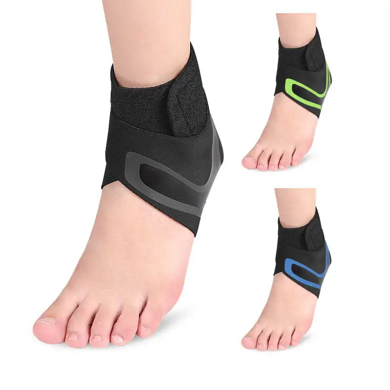 Enkelsteunbeugel Verstelbare Enkelbrace Met Ademende En Elastische Nylon Materiaal Comfortabele Enkelwikkel Sportbescherming