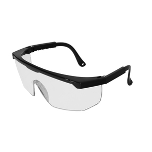 Occhiali di sicurezza con aste regolabili, certificati EN166. Lente trasparente. - Product Image 1