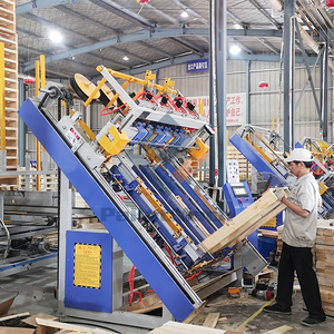 Machine de clouage de palette de l'Europe pour faire des palettes en bois avec la machine de chanfreinage d'angle - Product Image 2