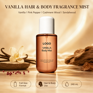Bruma Corporal con Aroma a Vainilla, Eau de Toilette, Fragancia para el Cabello, Madera de Sándalo, Pimienta Rosa, Madera de Cachemira, Aroma Duradero, Marca Privada - Product Image 3