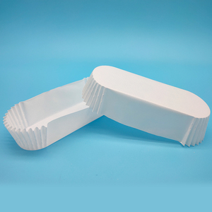 Plateau à gâteau rond en <span class=keywords><strong>carton</strong></span> blanc de qualité alimentaire, papier anti-graisse, base à gâteau, plaque en papier jetable pour la restauration, boutique de desserts - Product Image 2