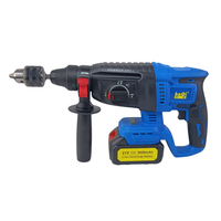 Perceuse à percussion sans fil Kaqi Tools DP-721026 de qualité industrielle 21V, marteau perforateur rotatif sans balais, batterie au lithium, trois fonctions