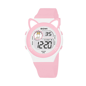 Reloj para Estudiantes, Reloj <span class=keywords><strong>de</strong></span> Cuarzo Resistente al Agua para Niños, Reloj <span class=keywords><strong>de</strong></span> Dibujos Animados Colorido para Niños y Niñas, Estilo Moderno - Product Image 1