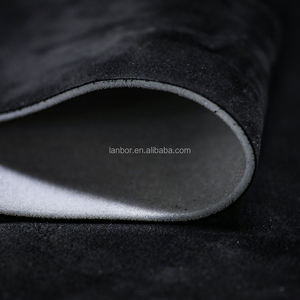 <span class=keywords><strong>Tissu</strong></span> de revêtement de <span class=keywords><strong>toit</strong></span> de <span class=keywords><strong>voiture</strong></span> en daim avec support en mousse - Matériel de remplacement d'intérieur noir pour <span class=keywords><strong>voiture</strong></span>/camion/SUV/camping-car - Product Image 4