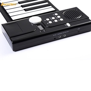 Meilleure vente de <span class=keywords><strong>piano</strong></span> <span class=keywords><strong>pliable</strong></span> en silicone souple 49/61 <span class=keywords><strong>Piano</strong></span> à clavier avec haut-parleur intégré - Product Image 2