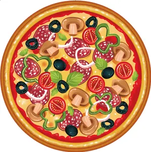 OEM <span class=keywords><strong>Casse</strong></span>-tête découpé à l'emporte-pièce imprimé personnalisé <span class=keywords><strong>3d</strong></span> stérique Anime Délicieux motif de pizza <span class=keywords><strong>Casse</strong></span>-tête pour l'éducation préscolaire des enfants - Product Image 2