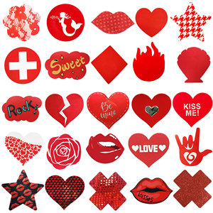 Cache-tétons jetables autocollants confortables et légers, divers styles, pour femmes, usage quotidien, soirée, <span class=keywords><strong>club</strong></span> - Product Image 2