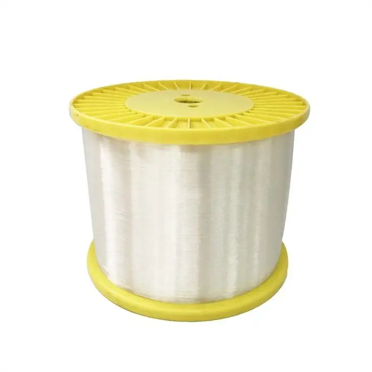 0.10mm 0.15mm 0.20mm Polyester PET fil Monofilament haute ténacité pour 3D entretoise Air Mesh tissu