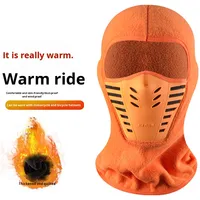 Cache-tête unisexe en polyester pour moto, vélo, conduite tout-terrain, protection anti-poussière, respirant, masque chaud d'hiver