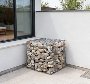 Clôture <span class=keywords><strong>en</strong></span> treillis <span class=keywords><strong>métallique</strong></span> WPC PVC de haute qualité, cages <span class=keywords><strong>en</strong></span> gabions écologiques <span class=keywords><strong>pour</strong></span> murs de soutènement - Product Image 1