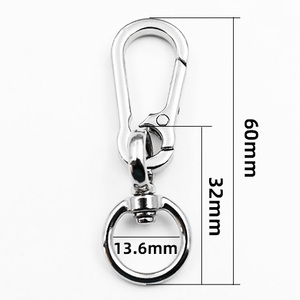 Llavero de metal antipérdida de alta calidad, llavero colgante de cintura Simple a la moda para montañismo al aire libre y uso doméstico - Product Image 5