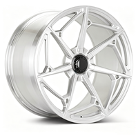 Rines Personalizados Forjados SL de 19-24 Pulgadas 21x9.5 22x12, 5x112, Aleación Plateada para Corvette, BMW, Benz, Rines de Alto Rendimiento