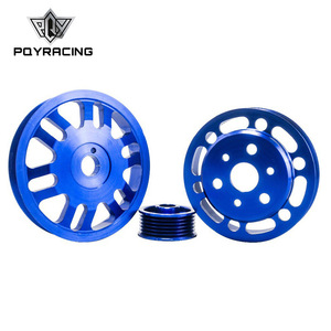 Poyracing V-Belt <b>Pulley</b> 30mm Bore Aluminum 1 Groove For Toyota GT86 Scion FR-S Subaru BRZ - Product Image 1