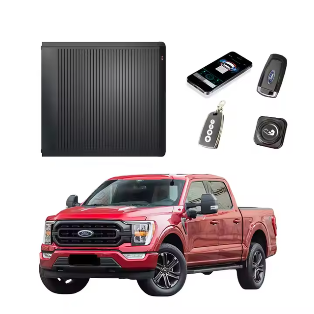 DirtyTruck Best Quality Pickup Truck Bed Cover Electric Retractable Tonneau Cover for Ford  F150 6.5ft