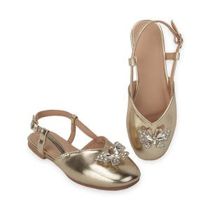 <span class=keywords><strong>Sandales</strong></span> Enfant Strass 2026 Nouvelle Collection Été Petites Filles Chaussures Princesse à Bout Fermé Respirantes Élégantes Fermeture Velcro - Product Image 5