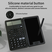 Calculatrice Scientifique avec Bloc-notes Numérique de 5 Pouces, Tablette d'Écriture LCD, Affichage LCD, Calculatrice 2 en 1 pour Bureau et École