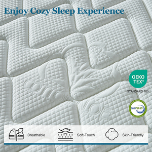Materasso a Molle Insacchettate Silenzioso, Morbido e Confortevole, Personalizzabile su <span class=keywords><strong>Misura</strong></span> per Hotel con Etichetta Privata Personalizzata - Product Image 2