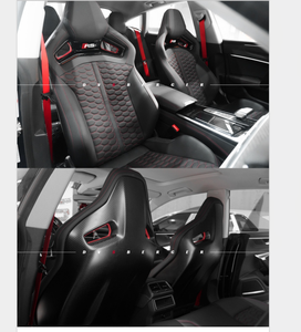 <span class=keywords><strong>Coprisedili</strong></span> <span class=keywords><strong>Auto</strong></span> YLD Personalizzati in Pelle Nappa di Alta Qualità, Lusso a Cinque Posti con Funzione Traspirante per <span class=keywords><strong>Audi</strong></span> <span class=keywords><strong>A3</strong></span> A4 A5 A6 A7 Q3 Q5 - Product Image 2