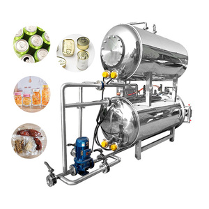 Gran oferta, autoclave automático de acero inoxidable 304 para alimentos, conveniente extensión de almacenamiento de bebidas lácteas, nueva condición - Product Image 1