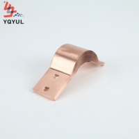 Barre plate flexible en cuivre laminée, 0.1mm/0.2mm, livraison gratuite