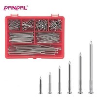 Clous en acier zingué multi-tailles pour le travail du bois, la construction et les réparations. Personnalisation en gros disponible.
