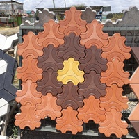 Moule en silicone pour pavés en caoutchouc, plastique, PVC, blocs de béton emboîtables et dalles de pavage