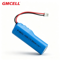 GMCELL 14500 Lithium Ion Battery 3.7V 800mAh NCM Rechargeable Cylindrical Li-ion Cell Flashlight Bluetooth Speaker Fan Toys