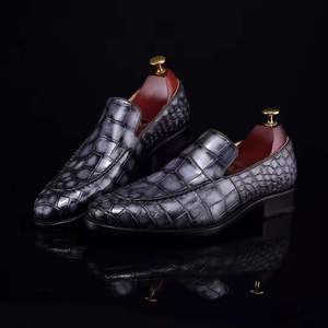 Nuevos estilos de moda para hombres, zapatos mocasines clásicos de cocodrilo puro, zapatos turcos para hombres, bonitos zapators, zapatos formales de cocodrilo elegantes para hombres - Product Image 3