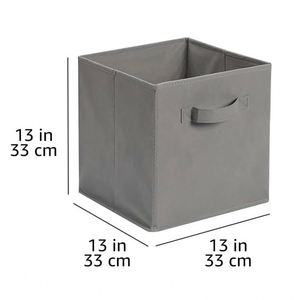 Extra Large Two-Layer Foldable Non-Woven Storage <b>Bag</b> With Lid For Clothing Quilts Toys-Eco-Friendly Closet Organization - Product Image 3