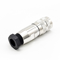 Conector M16 de 12 Pines, Macho y Hembra, Conector Circular DIN, Cable de 12 Pines