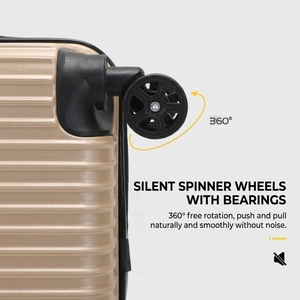 <span class=keywords><strong>Maleta</strong></span> Multifuncional en Stock con Ruedas Universales, Candado de Combinación, Logotipo Impreso, Bolsa de Viaje Resistente para Estudiantes, Hombres y Mujeres - Product Image 6