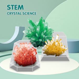 HUADA STEM – Kits de jouets d'expérimentation scientifique éducative pour enfants en âge préscolaire, <span class=keywords><strong>cristaux</strong></span> scientifiques à monter soi-même - Product Image 2