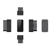 Localisateur GPS OBD II 4G LTE Plug and Play, GPS BDS WiFi LBS, Sécurité des flottes de véhicules pour les compagnies d'assurance automobile