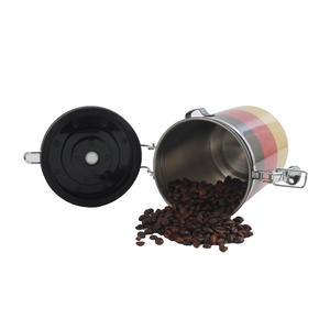 Recipiente Hermético para Granos de Café, Contenedor de Almacenamiento de Café con Cuchara - Product Image 5