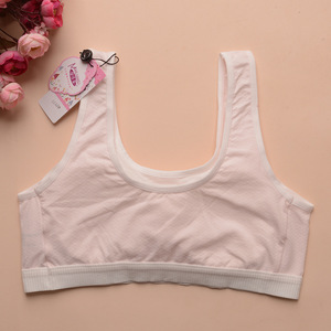 Sujetador de entrenamiento de algodón para <span class=keywords><strong>adolescentes</strong></span> de 8 a 18 años, chaleco sin mangas para <span class=keywords><strong>adolescentes</strong></span> - Product Image 2