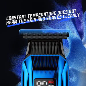 Kemei KM-2797 Set de Regalo, Cortadora de <span class=keywords><strong>Pelo</strong></span> <span class=keywords><strong>Profesional</strong></span> Inalámbrica, Recortadora, Herramienta de Corte para Barbería y Salón, Combo Eléctrico, Logotipo Personalizado - Product Image 4