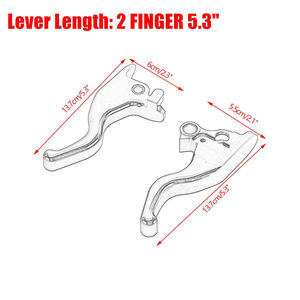 2 <strong>Finger</strong> <strong>and</strong> 3 <strong>Finger</strong> Brake Clutch Lever for Harley Softail Street Bob Deluxe Low Rider Sport Glide 2015-2022 - Product Image 6
