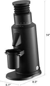 Molinillo de Café Eléctrico Profesional de Dosis Única, Automático, Portátil, de Aleación de Aluminio para Uso Doméstico, Premium, para Moler Granos - Product Image 2