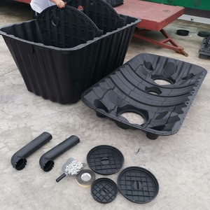 ระบบถังบำบัดน้ำเสียพลาสติก HDPE เสริมแรงพร้อมรับประกัน1ปีสีดำ - Product Image 4