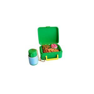 Llavero colgante de juguete antiestrés con diseño de lonchera retro impresa en 3D, juguete de pulsación para aliviar el estrés, lonchera nostálgica, juguete de dedo con mecanismo de presión. - Product Image 6