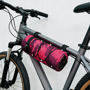 Sac de guidon de <span class=keywords><strong>vélo</strong></span> de grande capacité 2,4 L, sac rond imperméable pour <span class=keywords><strong>vélo</strong></span> de montagne et de route, accessoires de cyclisme - Product Image 1