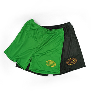 Short en maille pour hommes personnalisé de basket-ball en gros, short à rayures vierges d'entrejambe de 7 pouces pour hommes - Product Image 1