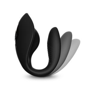Пользовательские носимые вибраторы фиолетовые черные женские вагинальные двойные стимулирующие дамские пульты дистанционного управления парные Вибраторы - Product Image 2