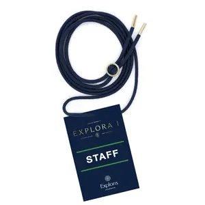 <b>Lanyard</b> with <b>Staff</b> Badge personalized merchandising - Product Image 1