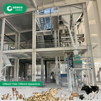 Nouvelle ligne de production d'aliments pour volailles en acier inoxydable pour poulets de chair, poules pondeuses, canards et volailles de base
