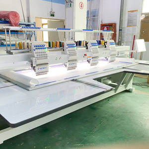 Mesin bordir kepala tunggal industri digunakan untuk datar kompak/topi/Kaus/garmen/logo/bordir 3D untuk dijual - Product Image 2