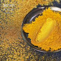 Kosmetiktaugliches Titanfreies Gold-Mica-Pulver Schimmerndes Perlglanz-Kristallgold-Pigment